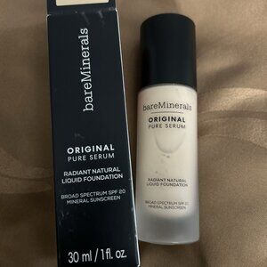 bareMinerals Original Radiant Natural Liquid Foundation In Fair Cool 1 NWB